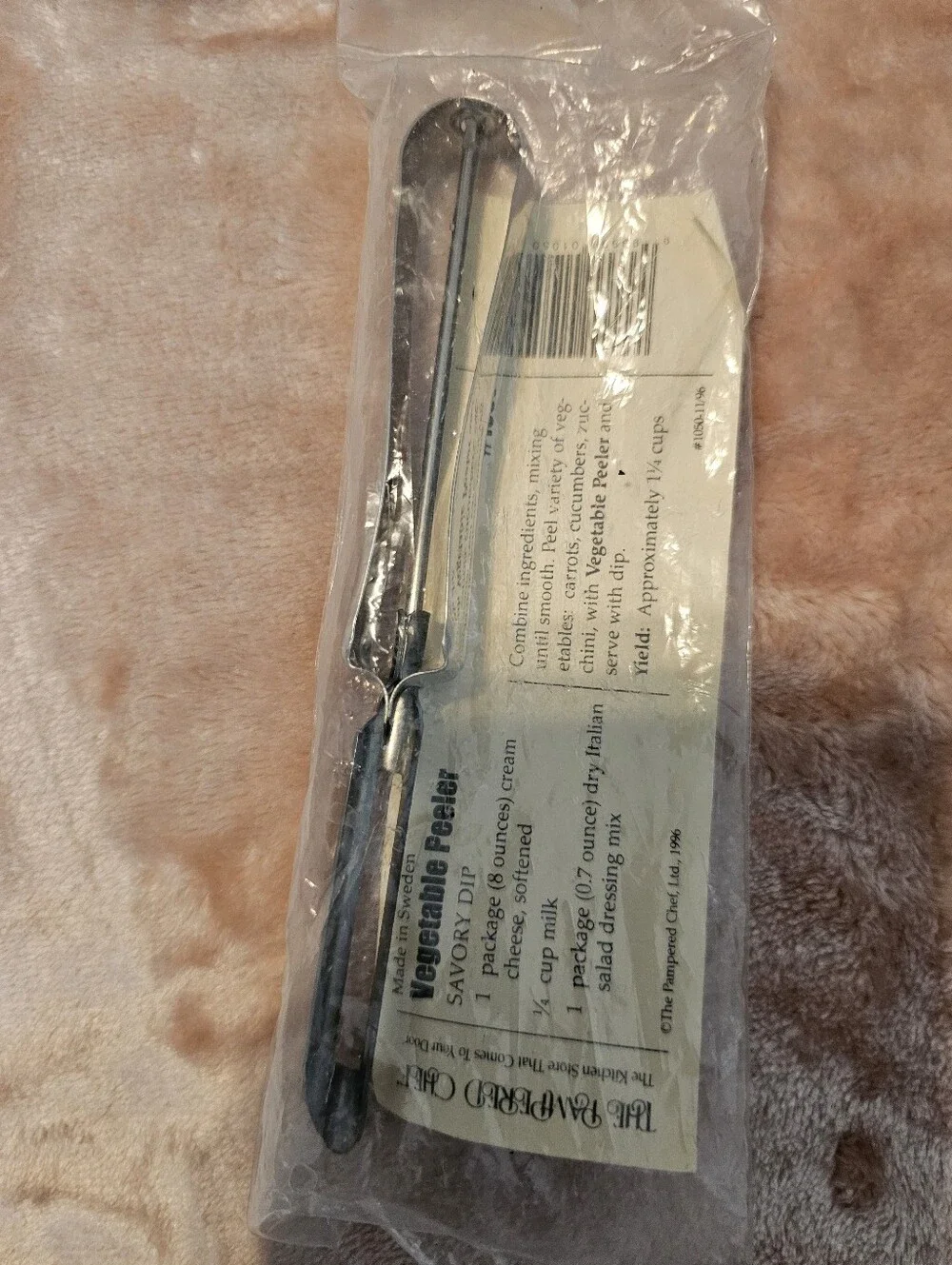 Vintage Pampered Chef Prep Set vegetable peeler 8 pc creative cutters